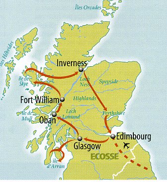 Circuits accompagn�s en Ecosse : L�gende du Clan Mac Leod